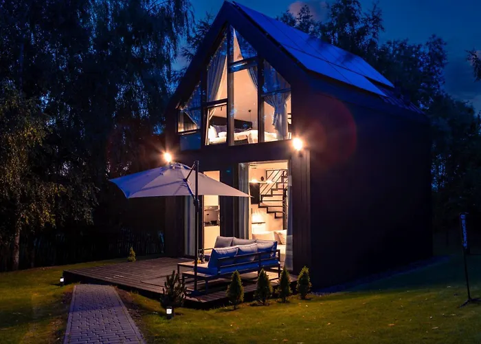 Dom W Starkowie, Sauna I Balia Tatil Evi *